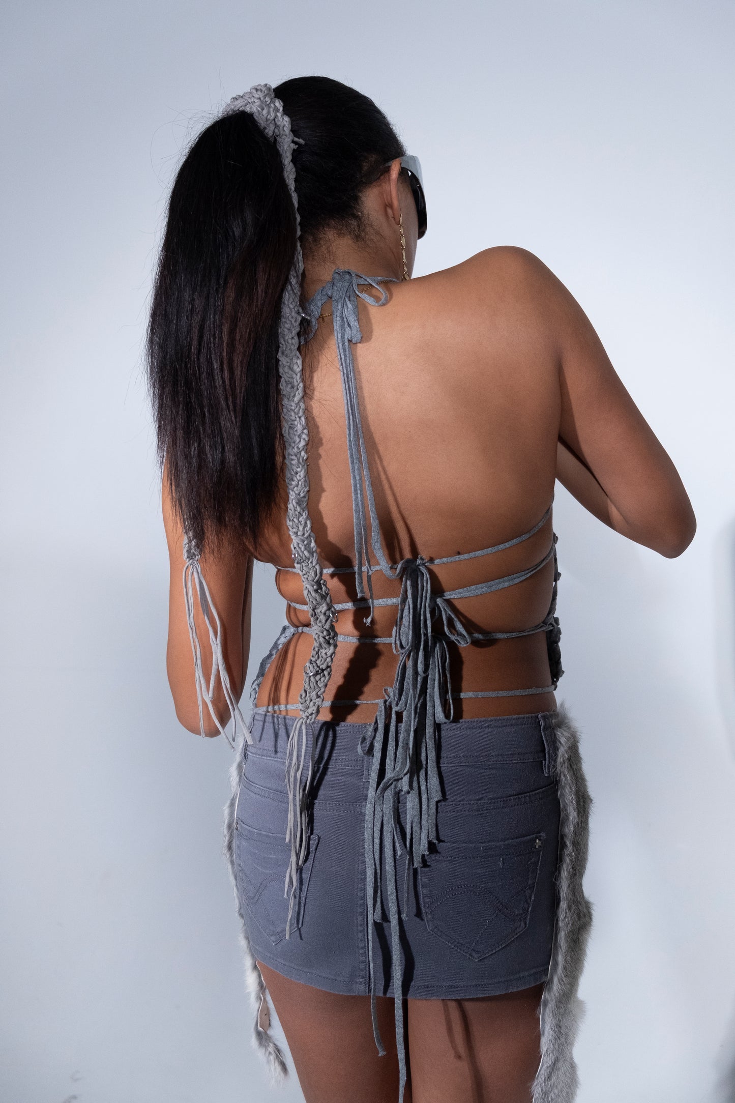 THESS BRAID IN TAUPE