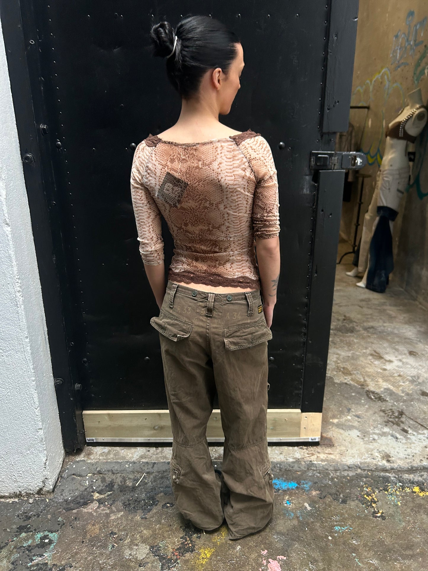 SNAKEPRINT SHIRT