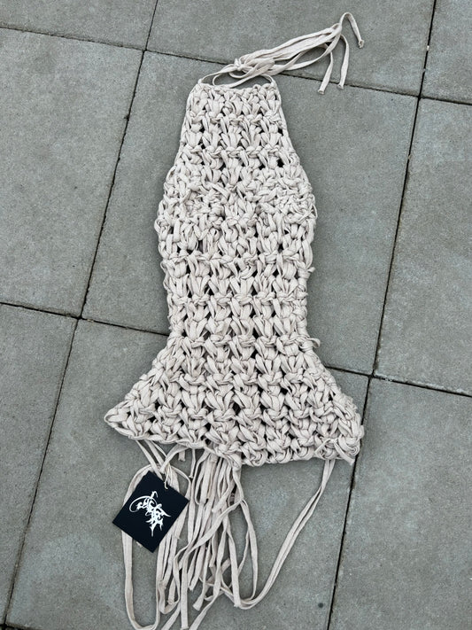 THESS BACKLESS TOP IN BEIGE